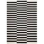 Hanse Home Черно-бял двустранен ръчно изработен вълнен килим 120x180 cm Donna - Hanse Home (106207-120x180)