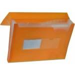 TETIS Folding briefcase with elastic nar. A4 pom. BT621-P