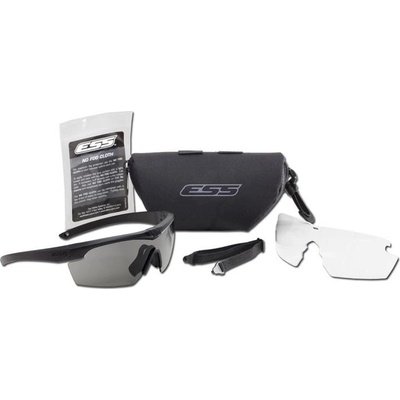 Ochranné strelecké okuliare ESS Crosshair 2LS čierne