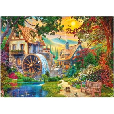 Dino - Puzzle Picturesque mill - 3 000 piese