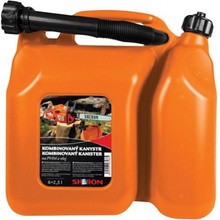 Sheron 6551055 Kanystr kombinovaný na PHM oranžový 6 + 2,5 l