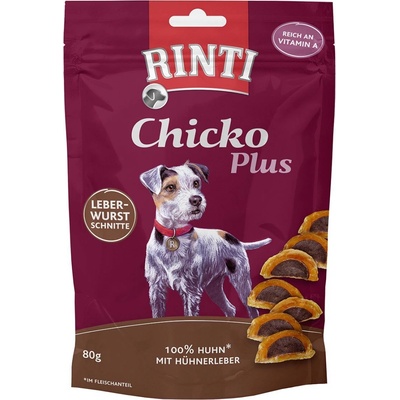 RINTI Chicko Plus Játrové plátky 6 x 80 g