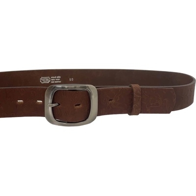Penny Belts kožený opasek 99V248 hnědý