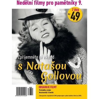 Nedělní filmy pro pamětníky 9. - Nataša Gollová DVD