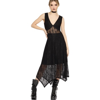 KILLSTAR дамска рокля KILLSTAR - Vesper Wraith - Black - KSRA014375