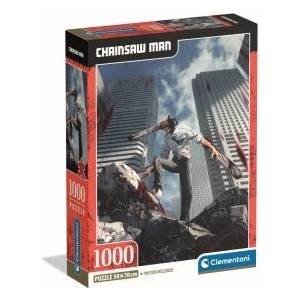 Clementoni Puzzle 1000 Compact Anime Chainsaw Man
