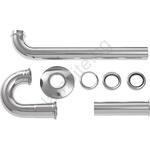 Duravit 50260000 - Сифон за умивалник UNIVERSAL лъскав хром (DA0128)