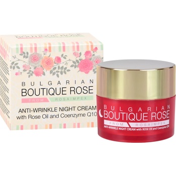 Boutique Rose Нощен крем за лице, 45 ml