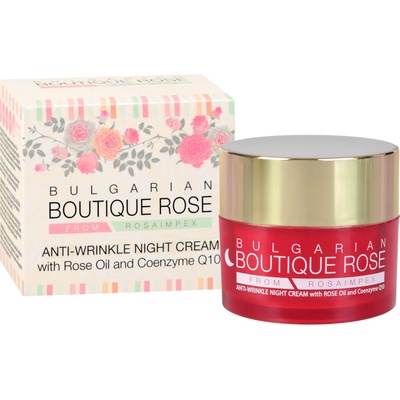 Boutique Rose Нощен крем за лице, 45 ml