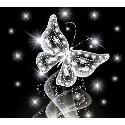 Norimpex - Puzzle Diamant painting: Moth 7D 30x40 cm - 1 - 39 piese