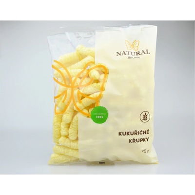 Natural Jihlava Křupky kukuřičné bez lepku Natural 75 g