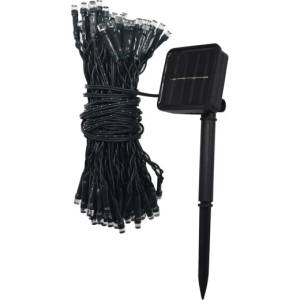 Iris dl-019cw-100led слънчева led декоративна светлинна верига (dl-019cw-100led)