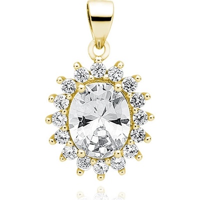 Olivie Stříbrný přívěsek GOLD 5448