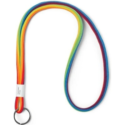 Snúrka na krk PANTONE Pútko na kľúče L Pride