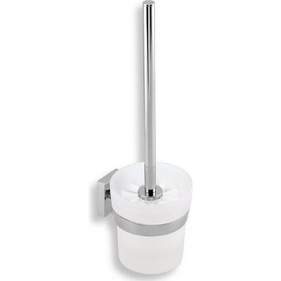 Novaservis NOVATORRE 12 WC kefa sklo / chróm 0233,0