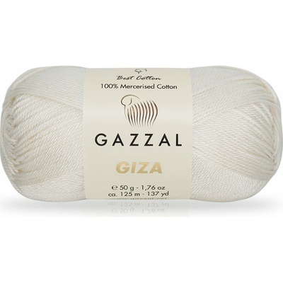 Gazzal Příze Giza 2451 smetanová