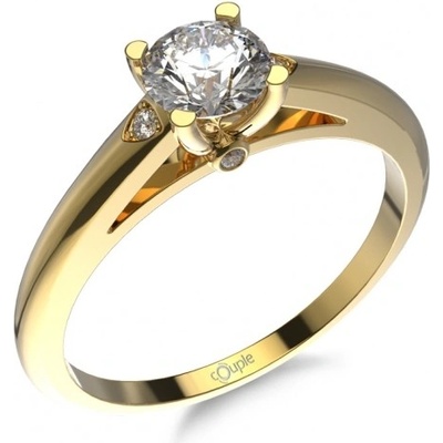Couple zásnubní Katniss žluté zlato se zirkony 5210511 0 1