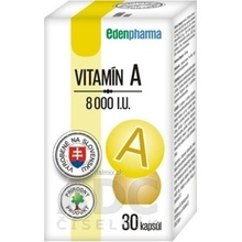 EDENPharma VITAMIN A 8000 IU 30 kapslí