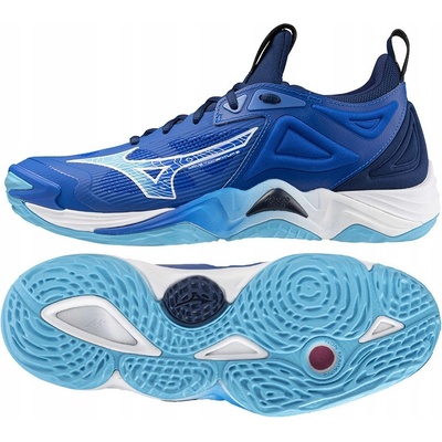 Mizuno Wave Momentum 3 V1GA2312 Modrá