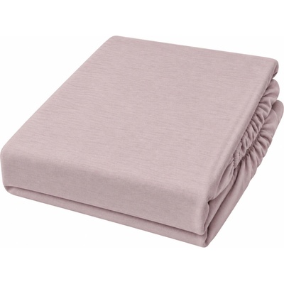 Posteloholici 1274809 Jersey prostěradlo Eira s gumou starorůžové 220x200