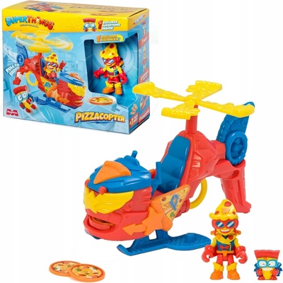 SuperThings S Vrtulník s vystřelovačem disků Alltoys