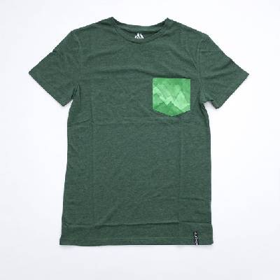 JONES triko Aviator Tee Green Heather (GREEN HEATHER) Vel.: S