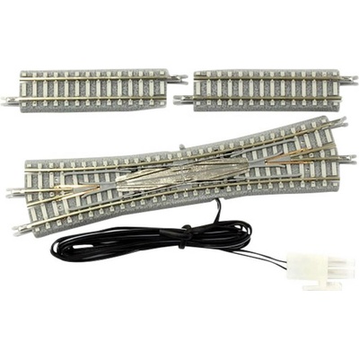 Rokuhan 7297068 kolej Z dvojitá křižovatková výhybka elektrická 112.8 mm 13 ° 1 sada