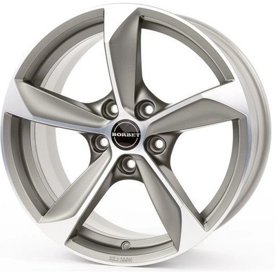 BORBET S 8x17 5x114,3 ET40 graphite polished matt