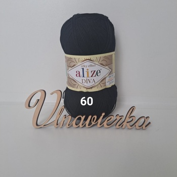 Alize Diva 60 čierná