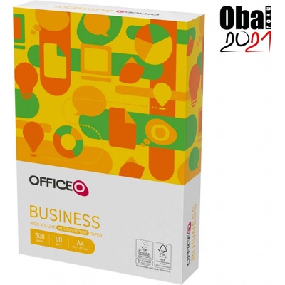 Kancelářský papír OFFICEO Business A4 - 80 g/m2, 500 listů