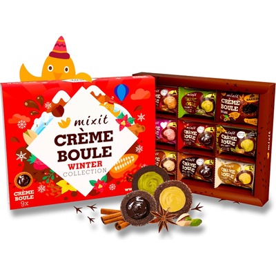 Mixit Valentýnská Bouleniera Degustační sada Crème boulí 270 g – Zboží Dáma