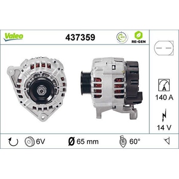 Generátor VALEO 437359