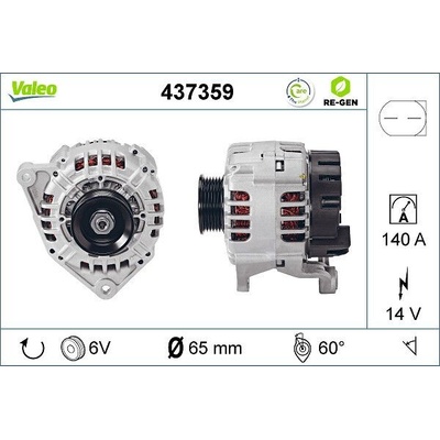 Generátor VALEO 437359