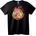 NOONEBRAND Тениска Любители на Кафе: 3-ма Души - 2XL, Black