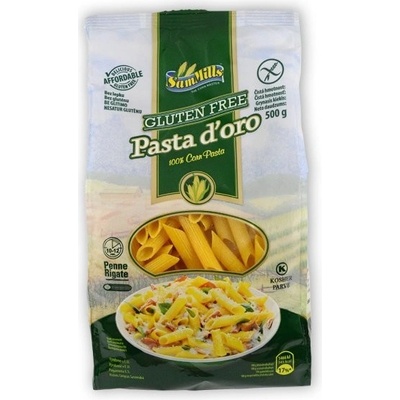 Sam Mills Penne rigate 100 % kukuričné cestoviny sušené 500 g