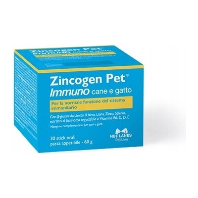 NBF Lanes Zincogen Pet Immuno pasta 30 sáčků