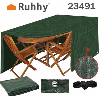 Ruhhy Покривало за градински мебели 240x180x100 см, PE (полиетилен), Ruhhy 23491 (UNI-010501)