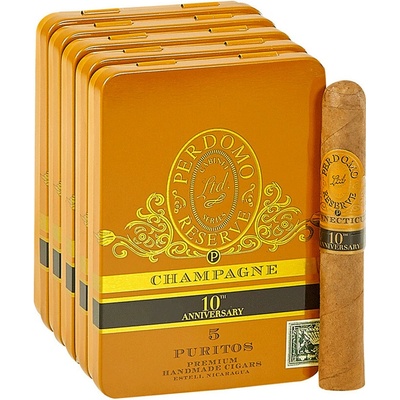 Perdomo 10th Ann. Connecticut Puritos Tin 5 ks