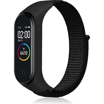 Xiaomi Mi Band 3/4 náhradní náramek Nylon Černá MBSCZ-NLN001 – Zboží Živě