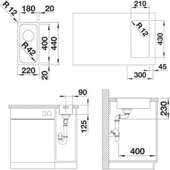 Image 1 of BLANCO Solis 180-IF (526114)