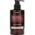 KUNDAL Natural Caffeine & Intensive Scalp Care Shampoo - White Musk - Шампоан против Косопад 500ml