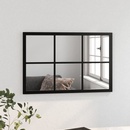 Image 1 of vidaXL Огледало за стена, черно, 60x40 см, метал (342205)