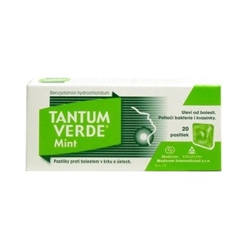 TANTUM VERDE MINT ORM 3MG PAS 20