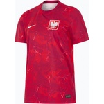 Nike Дамска футболна тениска Nike Dri-Fit Poland Stadium Away 2026 noble red/sport red