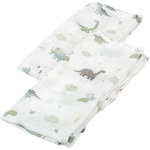 Bimbidreams Комплект памучни пелени Bimbidreams - Trex, 60 x 60 cm, 2 броя (8499000799618) - ozone