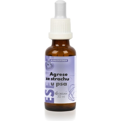 Bachovy kapky Agrese ze strachu u psa v AL vodě 30 ml