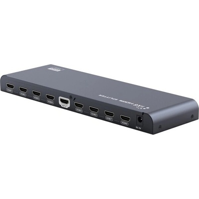 PremiumCord HDMI 2.0 splitter 1-8 porty, 4K x 2K/60Hz, FULL HD, 3D, černý KHSPLIT8F – Zboží Mobilmania