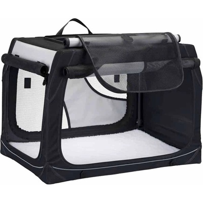 Trixie Přepravní box pro psa s kovovým rámem 91 x 58 x 61 cm