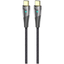 Budi 217TT USB-C pro USB-C 65W, 1,5m, černý