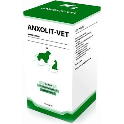 Anxolit Vet tablety proti úzkosti a depresiám 100 tbl